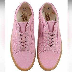 VANS NWT girls/women’s size 7.5 eco theory old skool trainers in pink